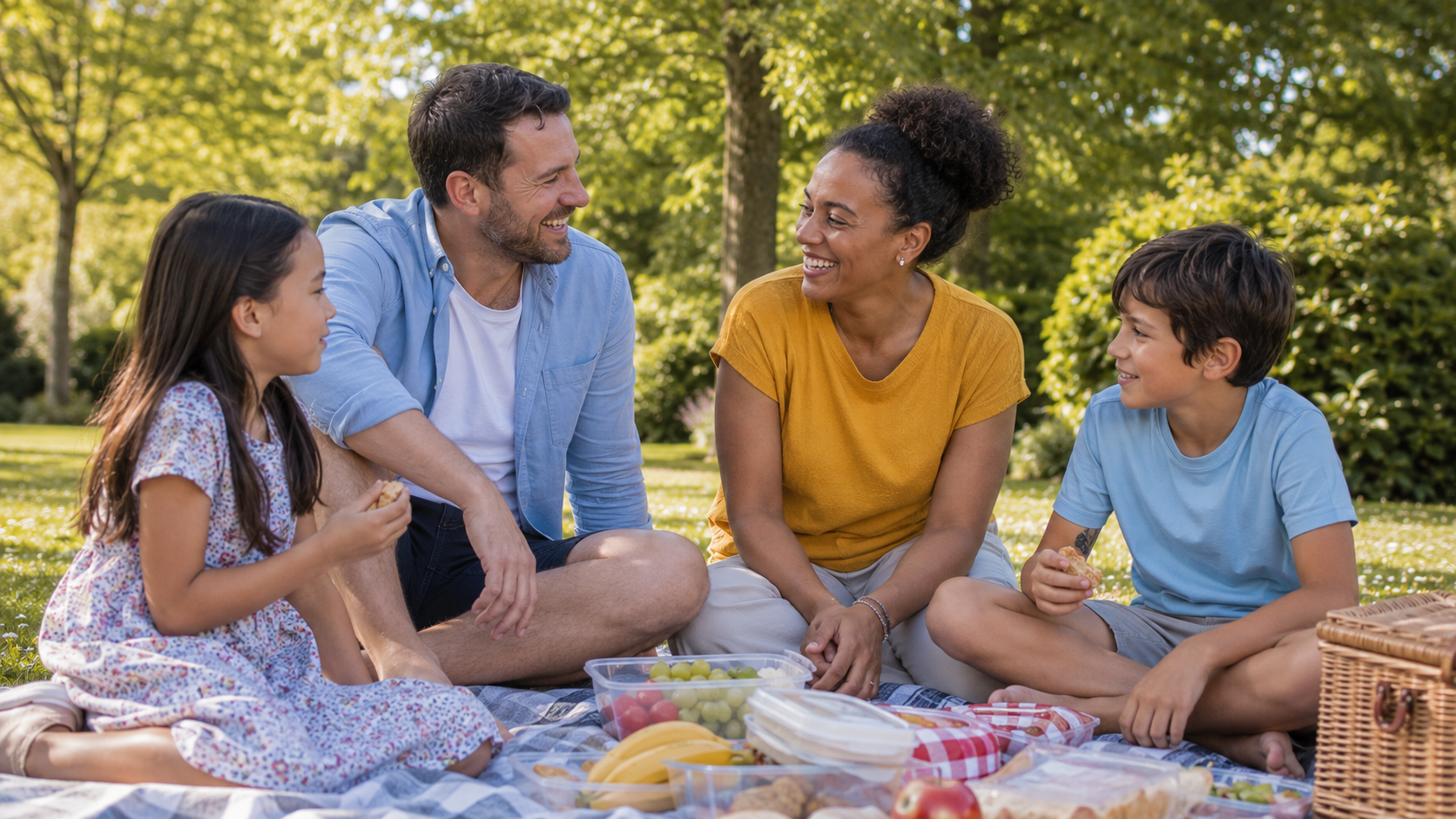 Long-Term Fostering 7 foster family picnic