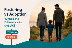 Fostering vs adoption comparison — understanding the difference in the UK