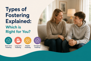 Types of fostering explained — short-term, long-term, therapeutic and more